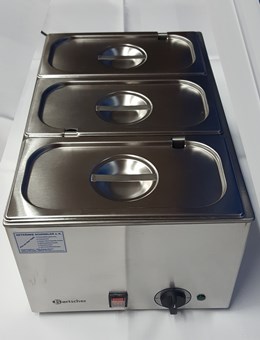 Bain Marie für 3/1 GN-Behälter mit Wasserablaufhahn