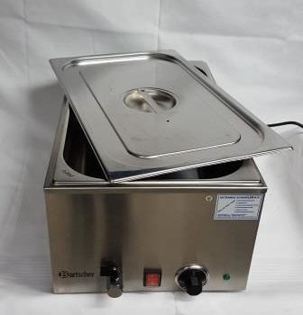 Bain Marie für 1/1 GN-Behälter mit Wasserablaufhahn