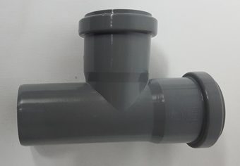 Wasser-Abflussrohr, Ø 50 mm, T-Stück